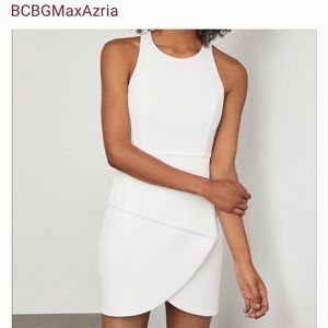 BCBG Ely lace up dress